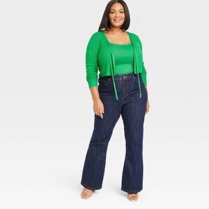 NWOT Ava and Viv flare jeans